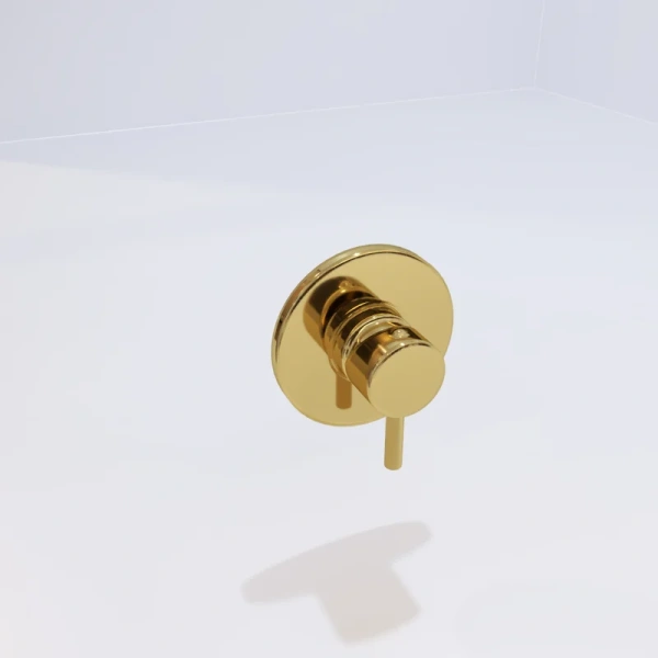 Смеситель для душа Paffoni Light медовое золото, для душа - фото 2