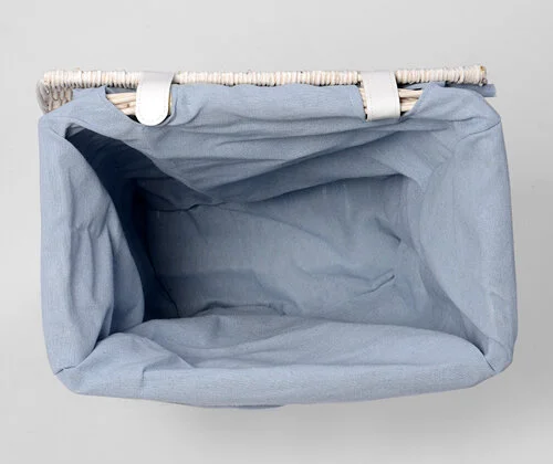 Корзина для белья WasserKRAFT Lippe белая index_1 - фото 7