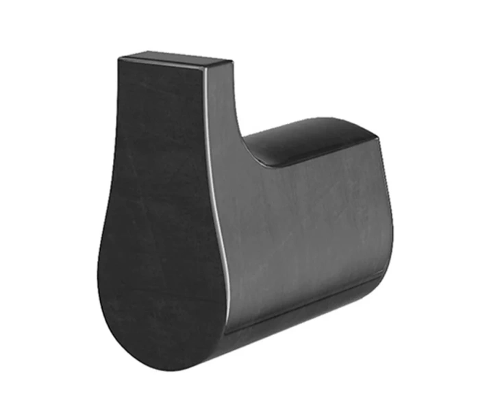 Крючок для ванной WasserKRAFT Wiese оружейная сталь - фото 1