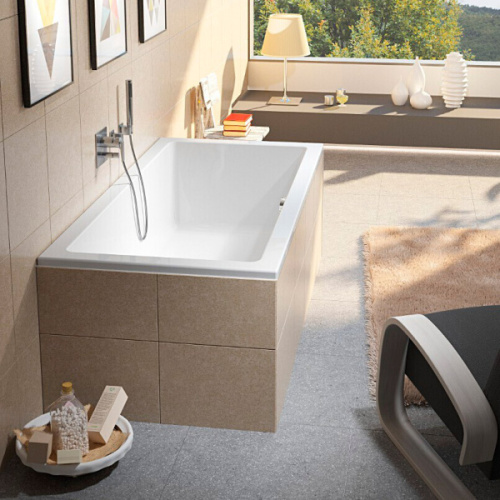 Ванна акриловая Riho Lusso 180х80 см белая - фото 2