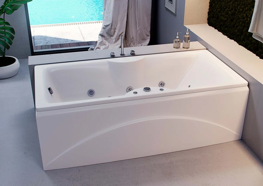 Фронтальный экран для ванны Акватек Феникс 180 см акриловый, нет в наличии - фото 2