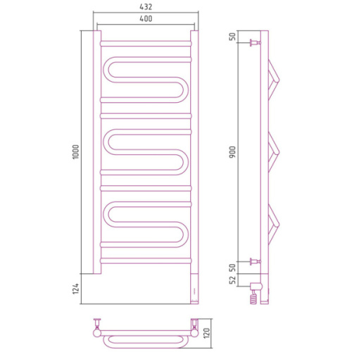 Схема, s образные, вертикальные - фото 4