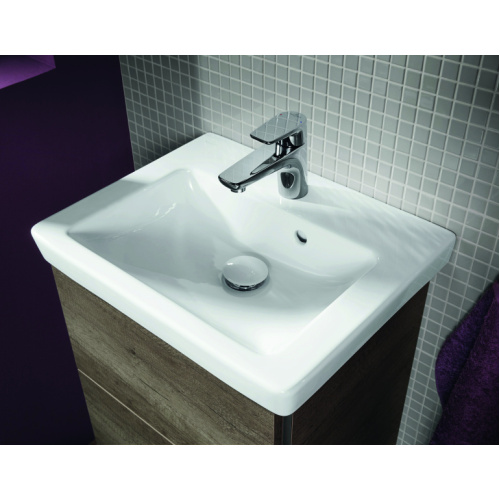 Раковина Villeroy & Boch Subway 2.0 50 см цвет альпийский белый White Alpin, подвесные, пристенные - фото 3