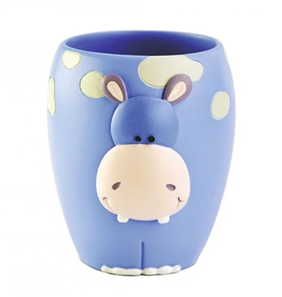 Стакан для ванной WasserKRAFT Lippe Бегемот - фото 1