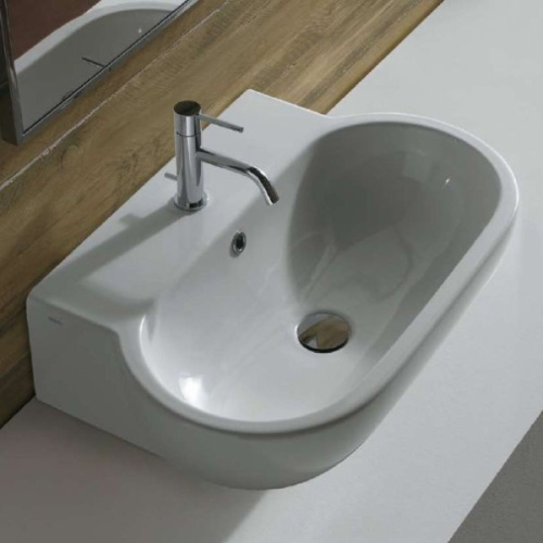 Раковина накладная Globo Bowl SC061, белые - фото 4