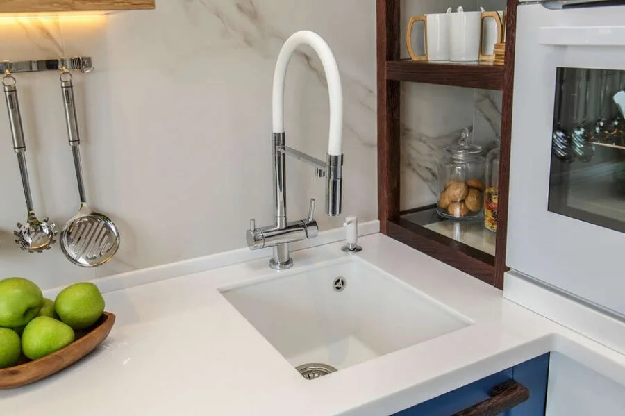 Мойка для кухни Omoikiri Bosen 38-U-BL 38 см черная - фото 4