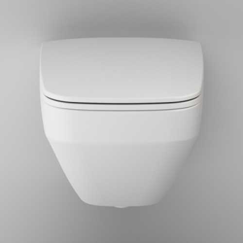 Унитаз подвесной Am.Pm Inspire 2.0 с сиденьем микролифт белый матовый, с горизонтальным, прямым выпуском, с прямым выпуском - фото 7