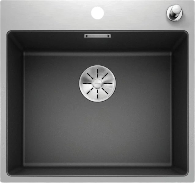 Мойка для кухни, цвет антрацит, Blanco Subline 500-IF/A SteelFrame - фото 1