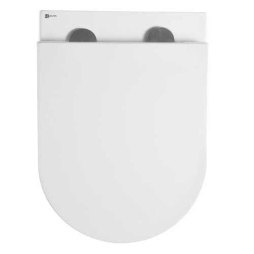 Унитаз подвесной Lemark Glazer безободковый белый, белые - фото 6