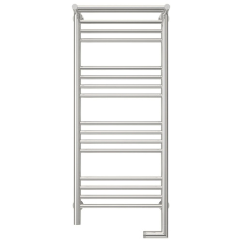 Полотенцесушитель электрический правый, с полкой цвет без покрытия Сунержа Богема 2.0 1000х400, по запросу - фото 2