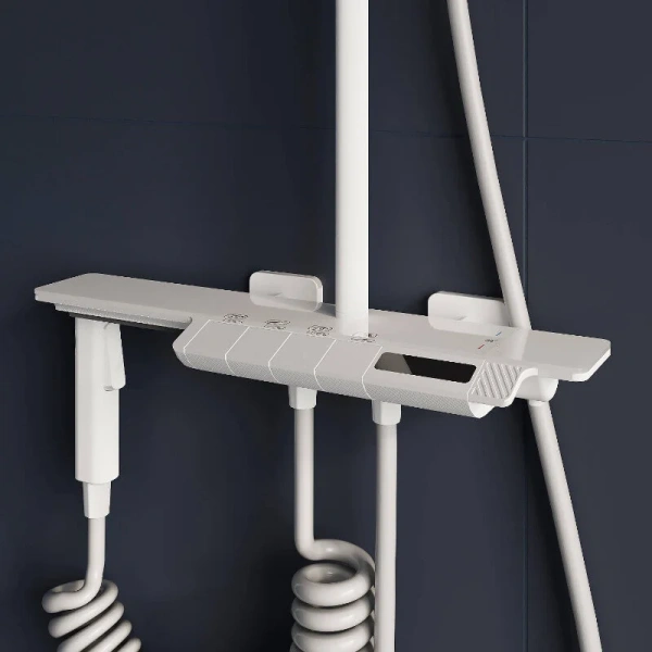 Душевая стойка RGW Shower Panels белая, настенные - фото 7