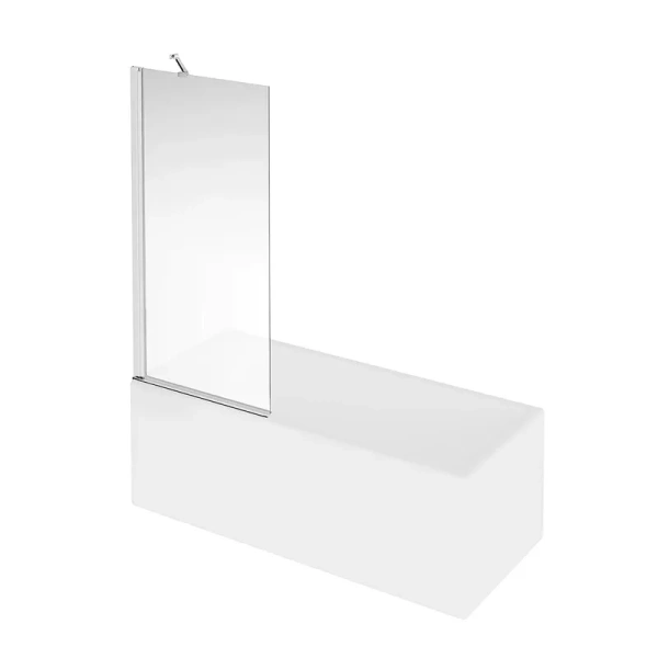 Шторка для ванны Kerama Marazzi Vetro 80x150 см профиль хром - фото 3