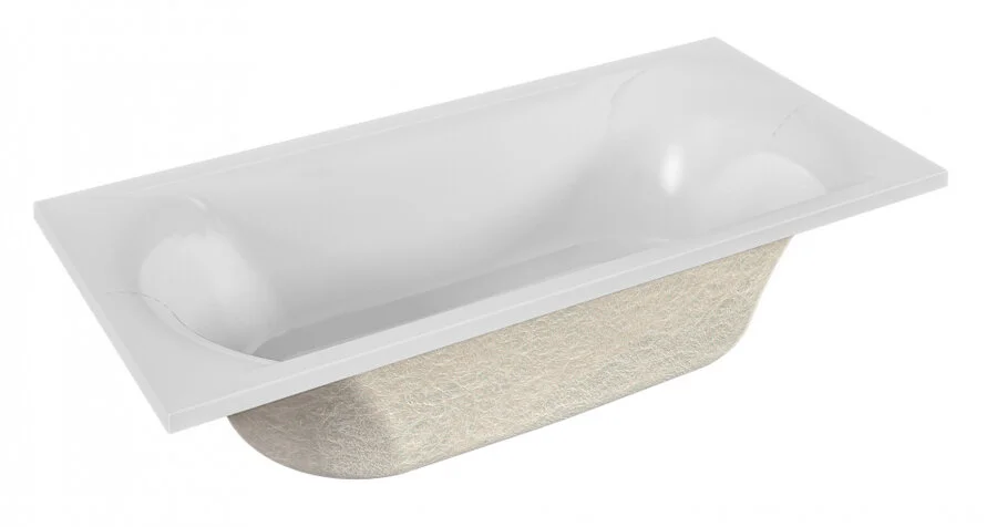 Ванна акриловая Marka One Esma 01эс1990 MG 190 x 90 см, белый - фото 4