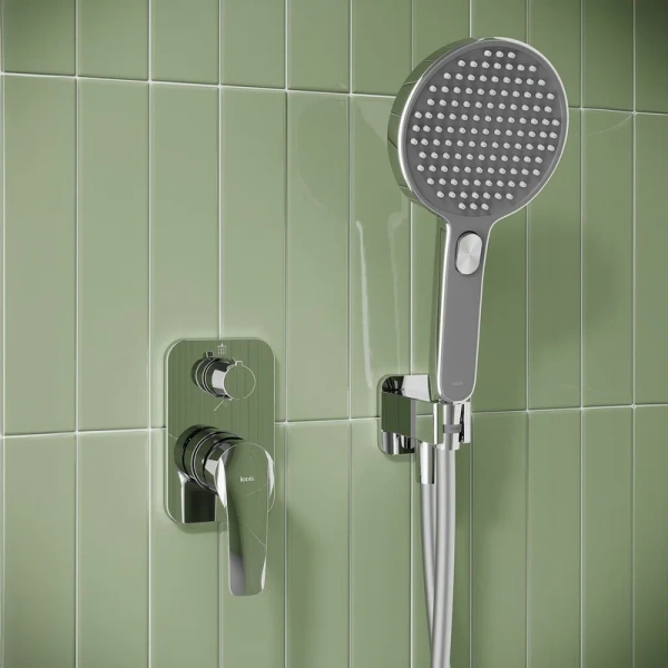 Душевой комплект IDDIS Optima Home хром - фото 3