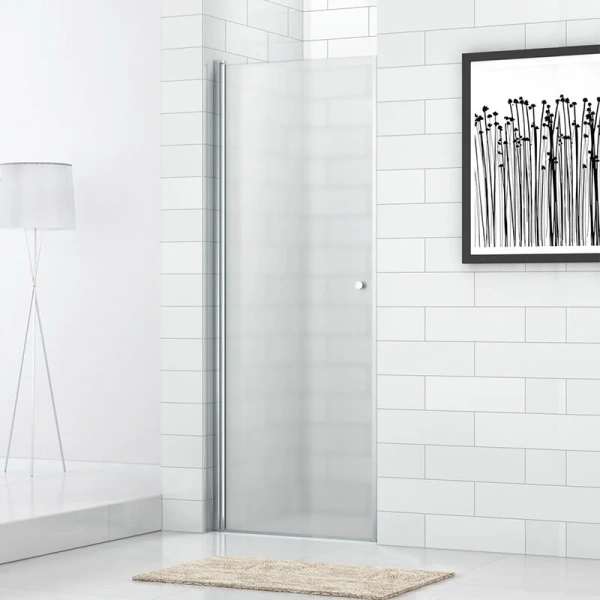 Душевая дверь в нишу Cezares Eco 65 см рифленое стекло Punto - фото 1