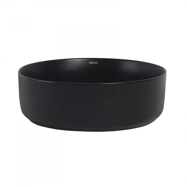 Раковина Abber Bequem 36 см черная матовая, накладные (на столешницу), пристенные - фото 3