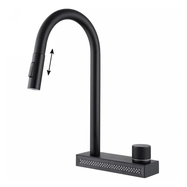 Смеситель для кухни Abber Wasser Kreis AF8114 с выдвижной лейкой