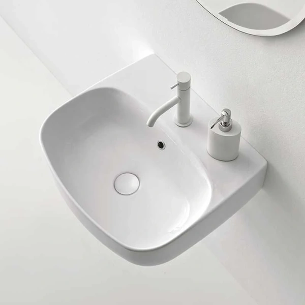 Раковина Kerasan Nolita 5340 50 см прямоугольная - фото 4