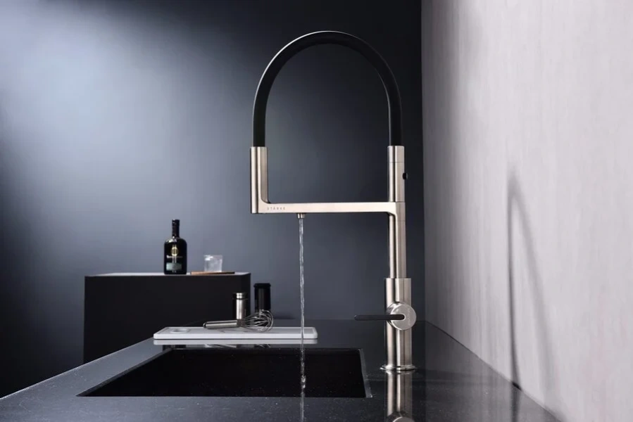 Смеситель для питьевой воды Paulmark Tornado никель, однорычажные, двухрычажные - фото 8