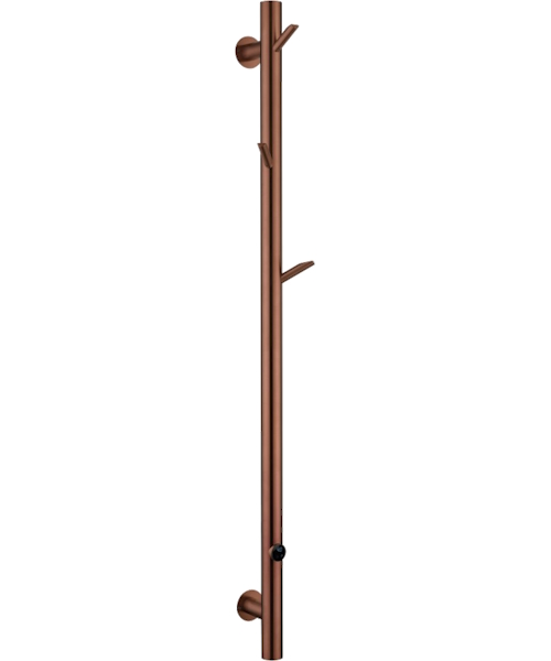Полотенцесушитель электрический Boheme Oak 5x150 см брашированная медь - фото 1