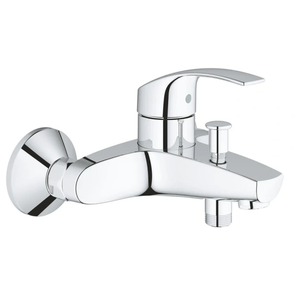 Смеситель для ванны Grohe Eurosmart хром - фото 1