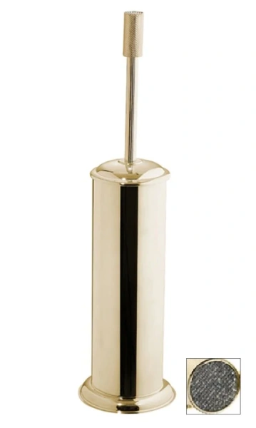 Ершик Boheme Royal Cristal золото, черный кристалл - фото 1