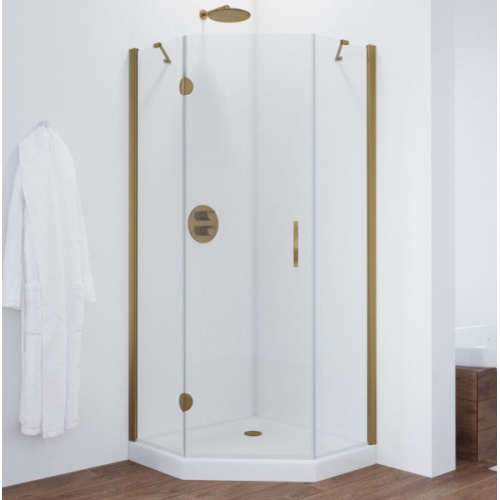 Душевой уголок стекло прозрачное Vegas-glass AFA-Pen 90 01 L - фото 1