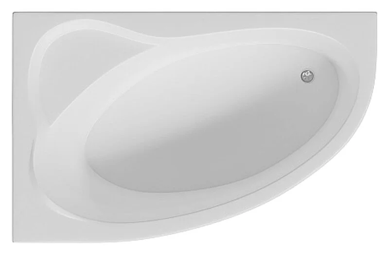 Ванна акриловая Azario Laura 170 x 110 см, белая, левая/правая - фото 1