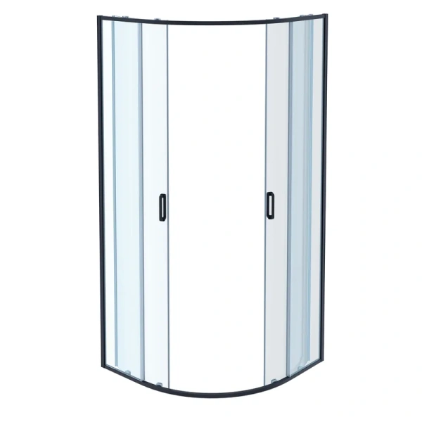 Душевой уголок Акватек 90x90 см профиль оружейная сталь - фото 3