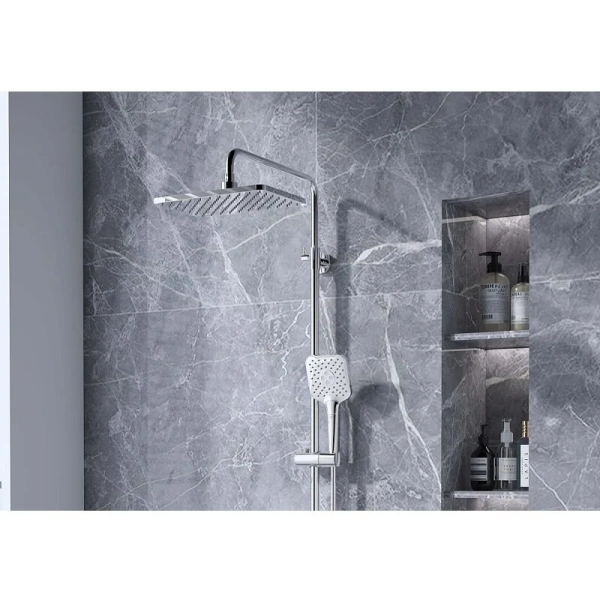 Душевая стойка Акватек Ника хром, со смесителем - фото 8