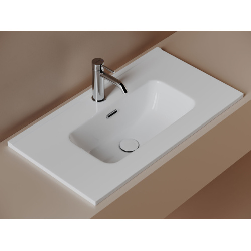 Раковина Ceramicanova Compact 71 см белая - фото 3