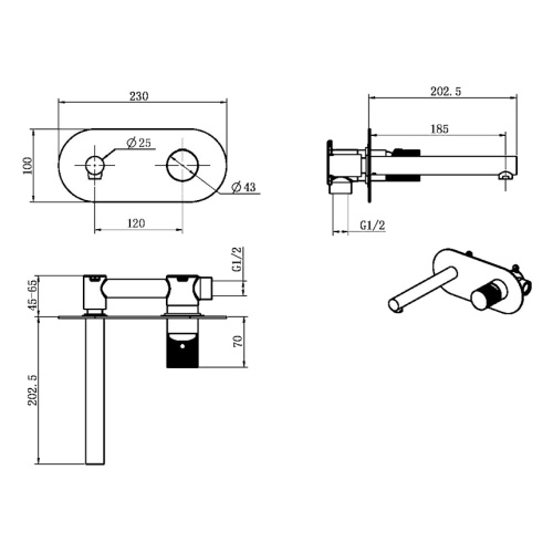 Схема, для раковины - фото 2