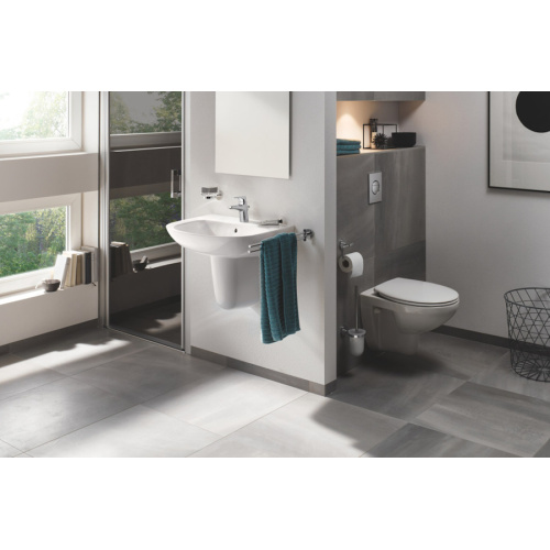 Унитаз подвесной Grohe Bau Ceramic безободковый, с горизонтальным, прямым выпуском, с прямым выпуском - фото 7