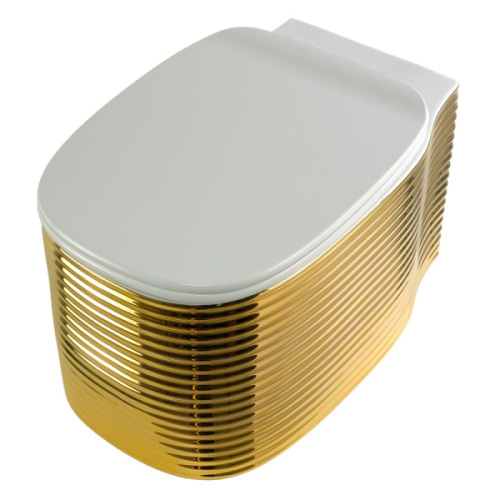 Унитаз подвесной Migliore Mare золото - фото 2