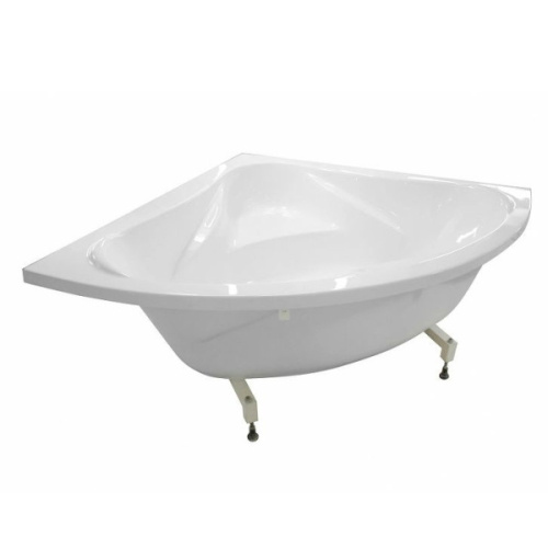 Ванна из литьевого мрамора Эстет Аврора 140x140 см белая глянцевая - фото 4