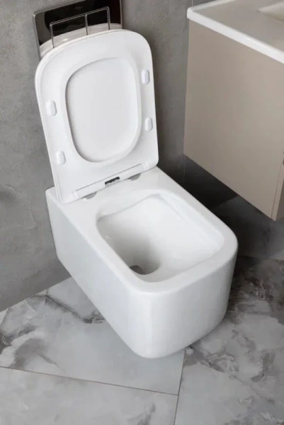 Унитаз подвесной Boheme Mane белый глянцевый, белые - фото 6