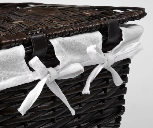 Корзина для белья WasserKRAFT Salm плетеная index_1 - фото 6