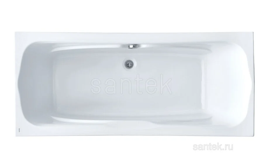 Ванна акриловая  Santek Корсика 180х80 без гидромассажа, акриловые - фото 2
