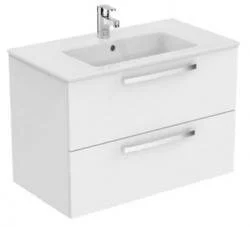 Тумба с раковиной подвесная Ideal Standard Tempo E3242 80 см с 2-мя ящиками