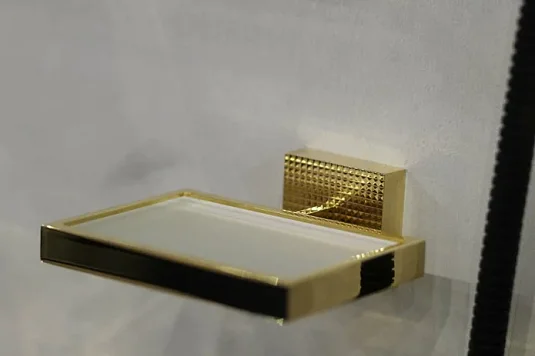 Мыльница Cezares Prizma подвесная, золото, современные, hi-tech, декорированные - фото 2