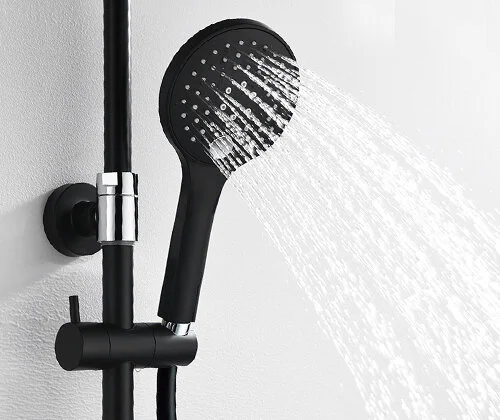 Душевая стойка WasserKRAFT A1 со смесителем, настенные - фото 7