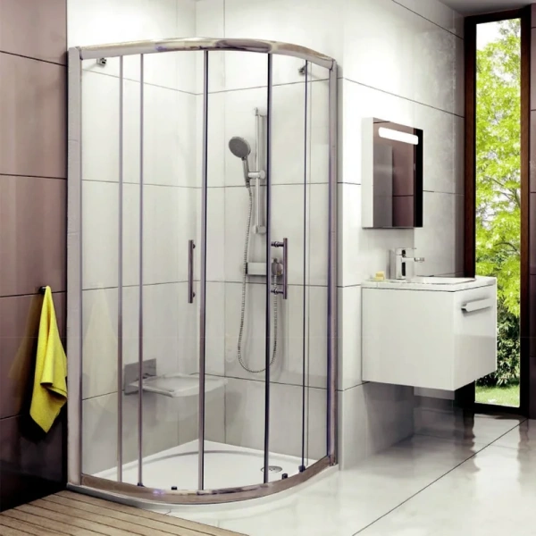 Душевой уголок Ravak Blix XP2CP4 90х90 см профиль блестящий - фото 1