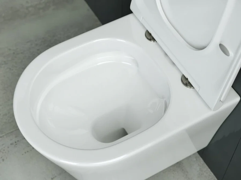 Унитаз подвесной Ceramica Nova Forma с микролифтом, безободковые - фото 7