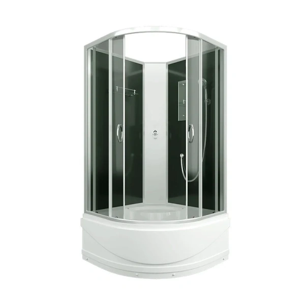 Душевая кабина Erlit Comfort 90х90 см стекло тонированное - фото 1