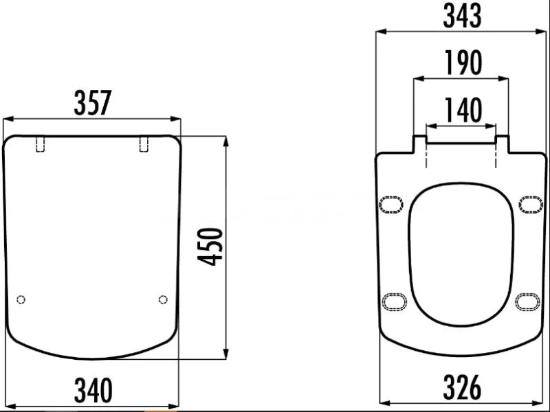 Крышка-сидение с микролифтом Creavit Lara черная, по запросу - фото 3