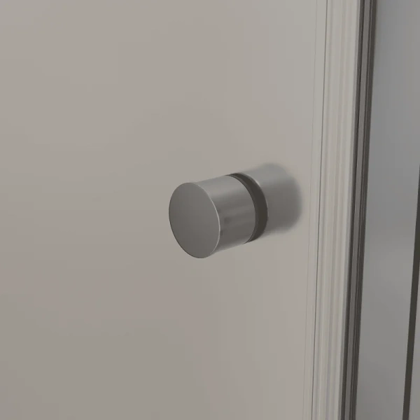 Душевая дверь в нишу RGW Dolphin TN-03 60 см профиль хром, стекло прозрачное, распашные - фото 6