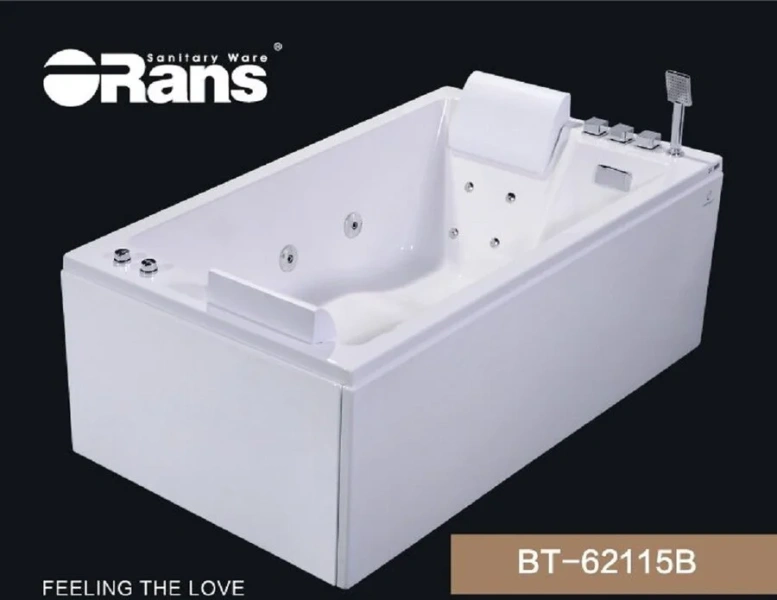 Гидромассажная акриловая ванна Orans BT-62115 L/R, 170 х 100 см - фото 4