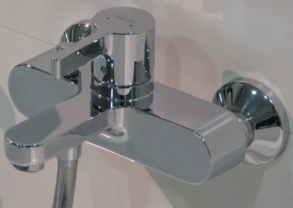 Смеситель для ванны Hansgrohe Metris S фиксированный излив - фото 4