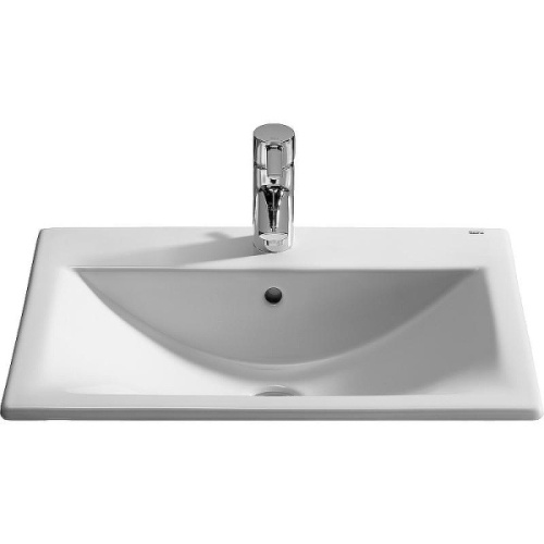 Раковина Roca Diverta 55 см встраиваемая сверху - фото 1