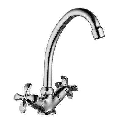 Смеситель для кухни, хром Lemark Flora LM0104C - фото 1